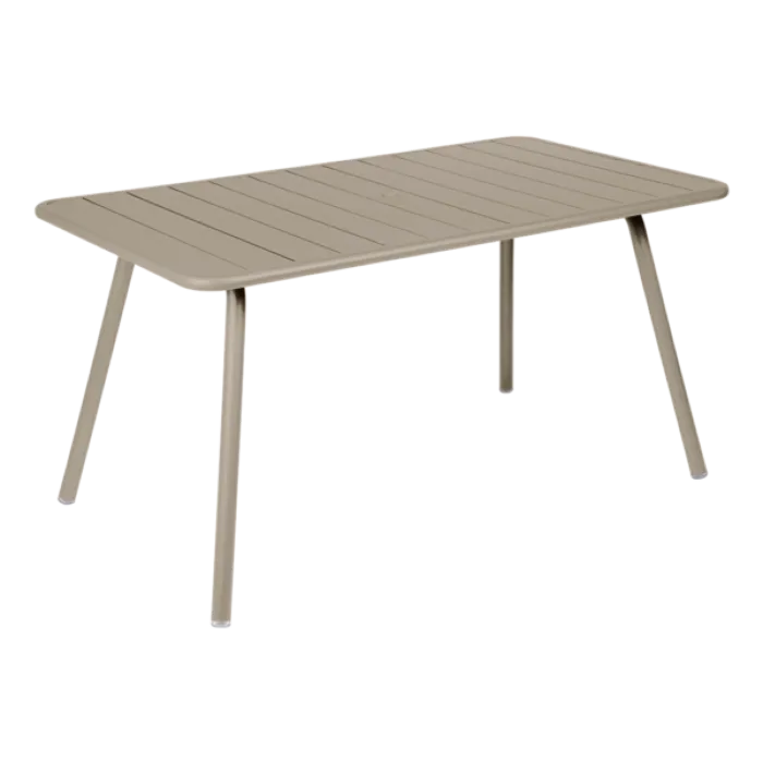 Merkproduct Fermob Luxembourg tuintafel 143x80 cm-Nutmeg