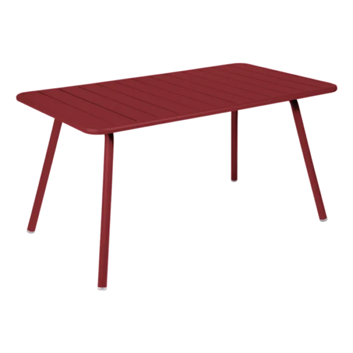 Populair Fermob Luxembourg tuintafel 143x80 cm-Chili