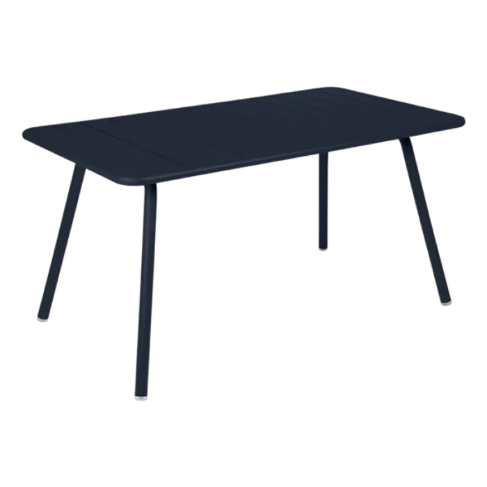 Veilige Betaling Fermob Luxembourg tuintafel 143x80 cm-Deep Blue
