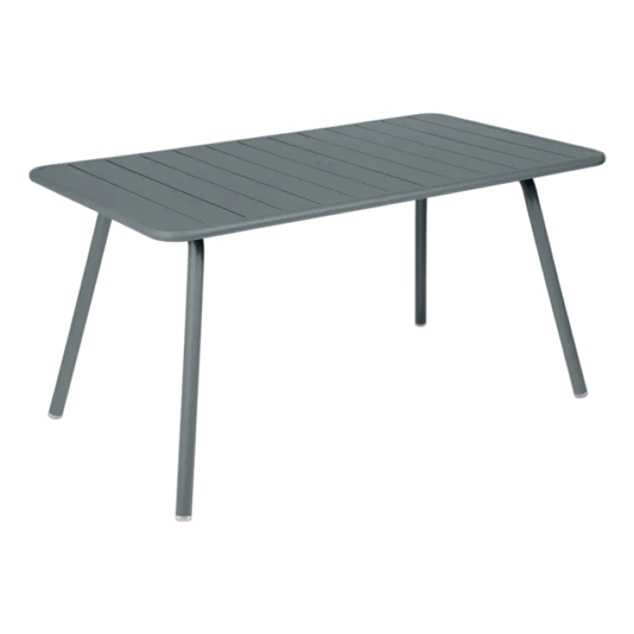 Lage Prijs Fermob Luxembourg tuintafel 143x80 cm-Storm Grey