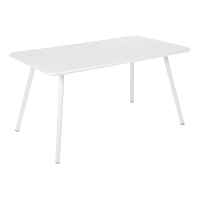 Gereduceerde Prijs Fermob Luxembourg tuintafel 143x80 cm-Cotton white
