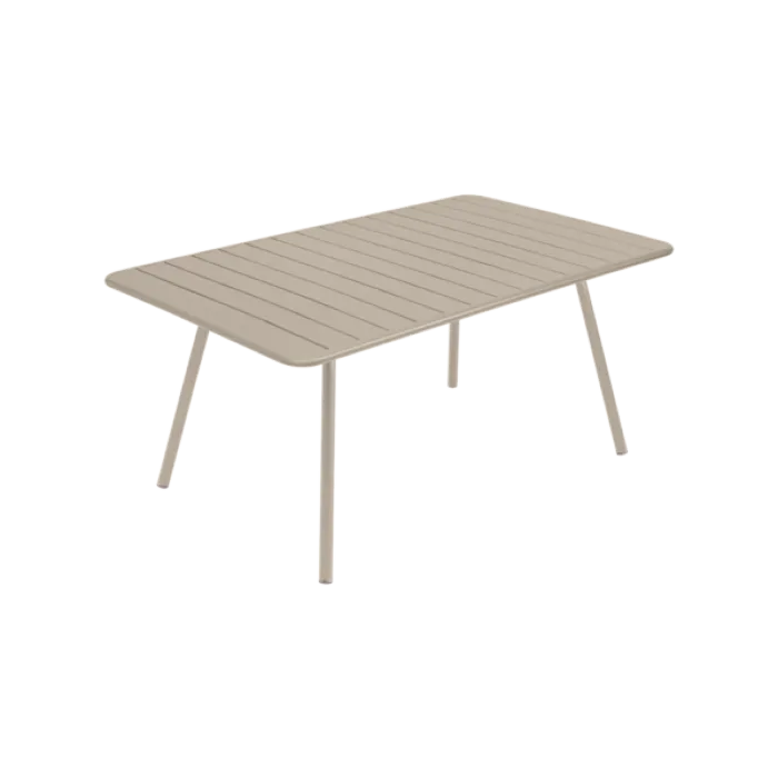 Fermob Luxembourg tuintafel 165x100 cm-Nutmeg Direct Beschikbaar