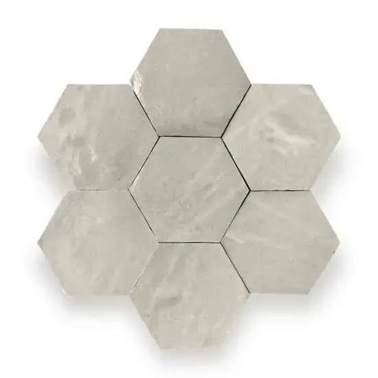 Goedkoop Zelliges Alhambra Alhambra Hexagone 29 Ivoire