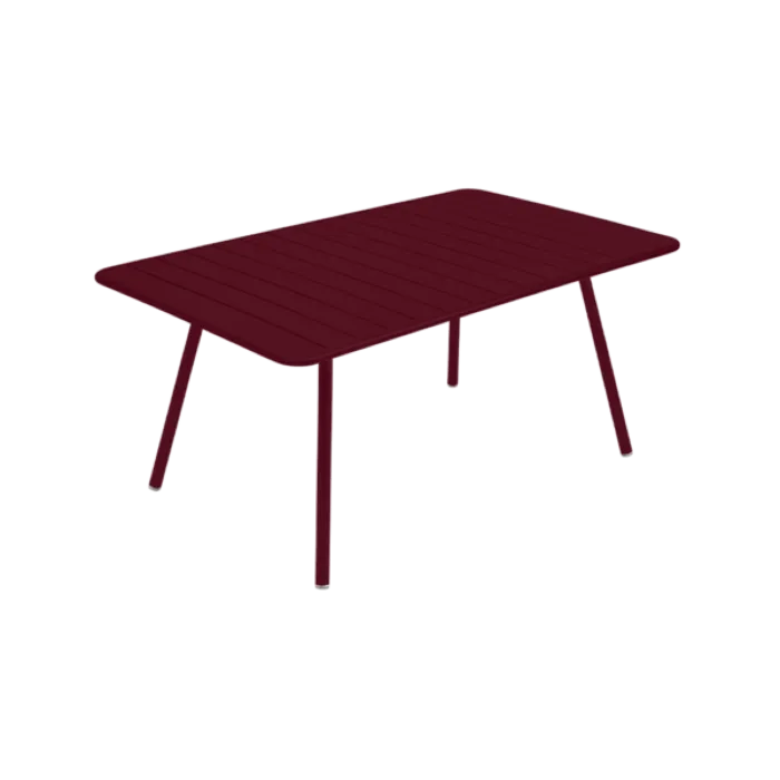 Bestel Nu Fermob Luxembourg tuintafel 165x100 cm-Black Cherry