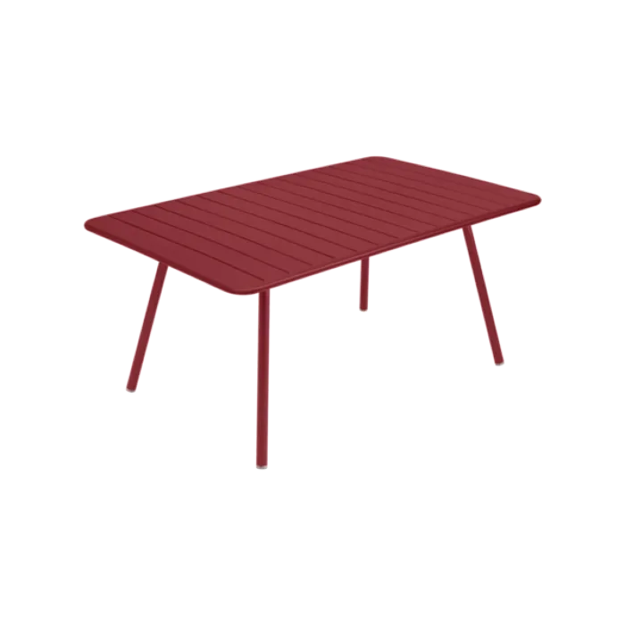 Hete Deal Fermob Luxembourg tuintafel 165x100 cm-Chili