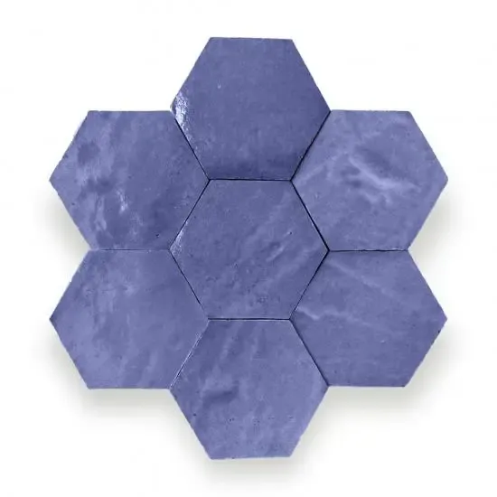 Zelliges Alhambra Alhambra Hexagone 21 Amethyst Betrouwbaar