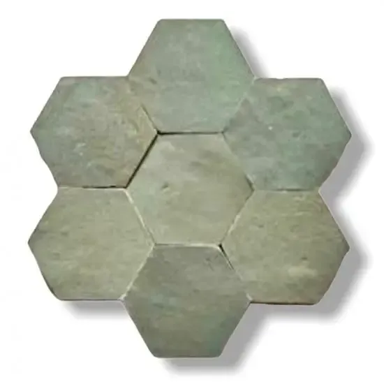 Voordeelprijs Zelliges Alhambra Alhambra nr Hexagone 15 Vert Clair