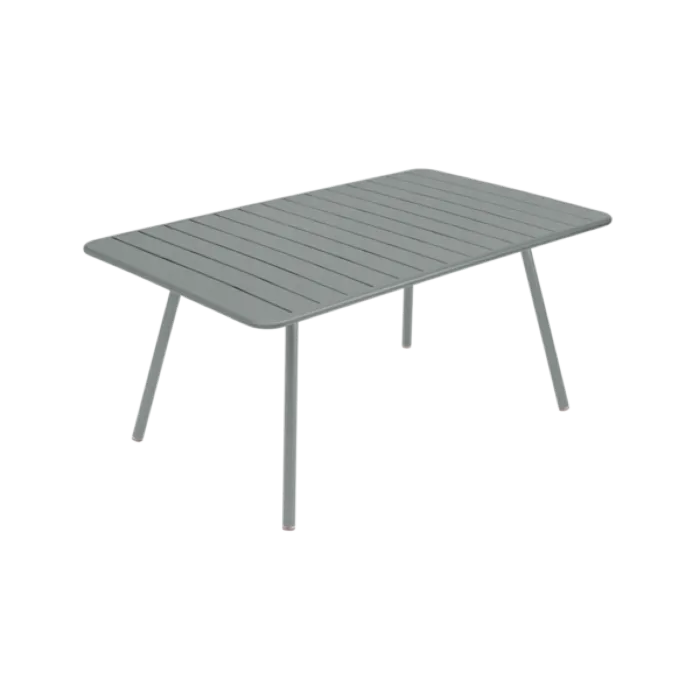 Lage Prijs Fermob Luxembourg tuintafel 165x100 cm-Lapilli Grey