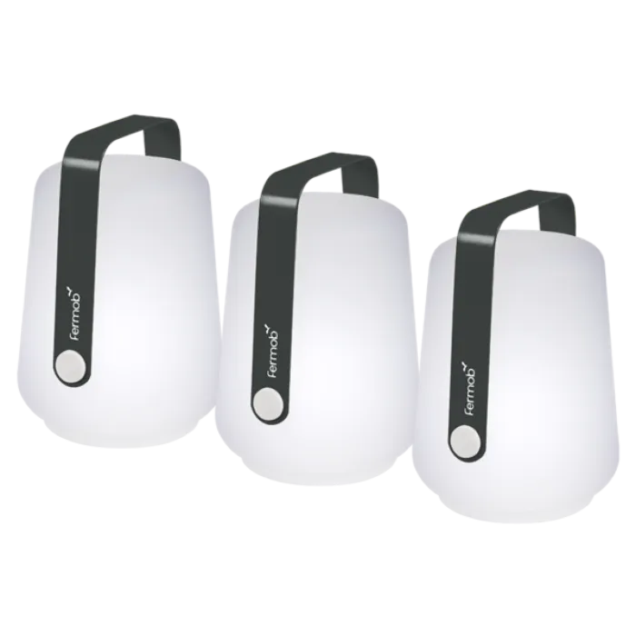 Fermob Balad Portable Mini tafellamp set van 3-Anthracite Nu Kopen