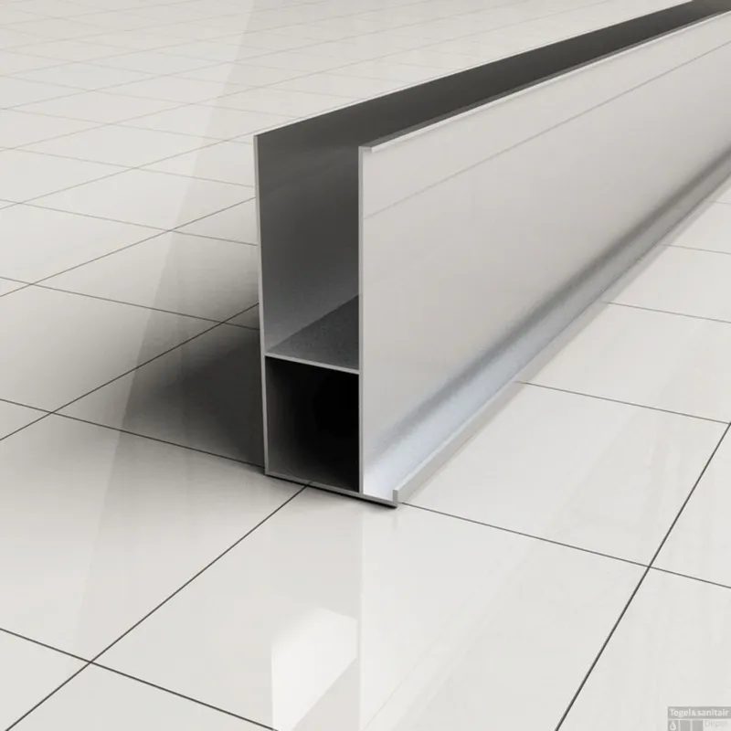 Betrouwbaar Verbredingsprofiel voor Douchewand Wiesbaden Aluminium 3x200cm