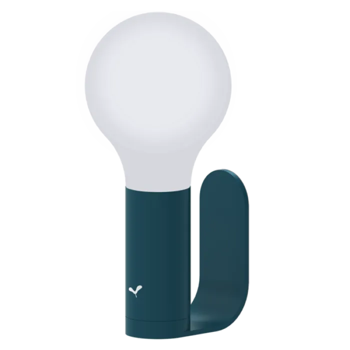 Direct Beschikbaar Fermob Aplô Portable wandlamp-Acapulco Blue