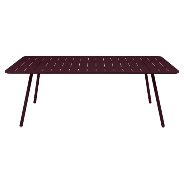 Fermob Luxembourg tuintafel 207x100 cm-Black Cherry Betrouwbaar