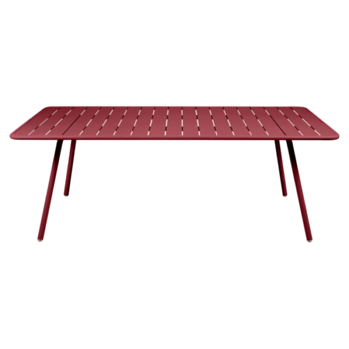 Shop Nu Fermob Luxembourg tuintafel 207x100 cm-Chili