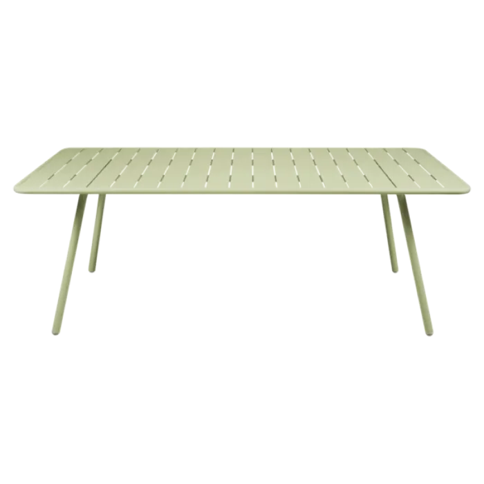 Fermob Luxembourg tuintafel 207x100 cm-Willow Green Korting