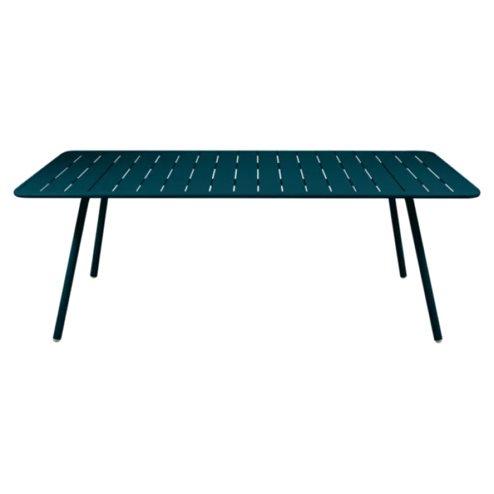 Fermob Luxembourg tuintafel 207x100 cm-Acapulco Blue Fabrieksprijs