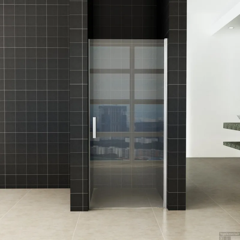 Wiesbaden Douchedeur Eco Profiel 80x195cm Aluminium Nisdeur Favoriet