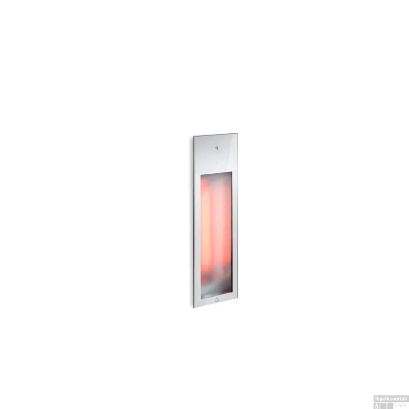 Sunshower Pure 2.0 White Infrarood Inbouwapparaat 19.9x61.9x10 cm Half Body Pure White Op = Op