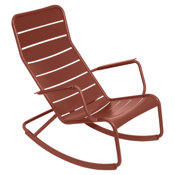 Fermob Luxembourg schommelstoel-Red Ochre Beste Prijs