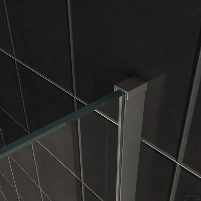 Flitsaanbieding Profielset Met Stabilisatiestang Wiesbaden Slim 120cm Gunmetal