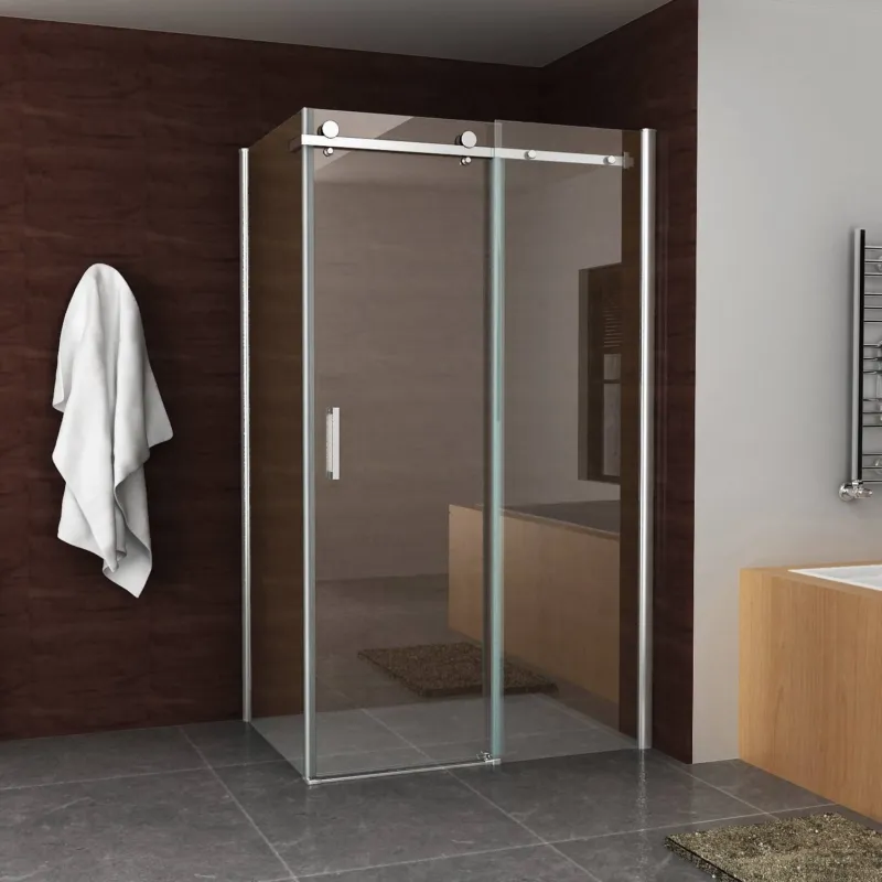 Lage Kosten BWS Douchecabine Schuifdeur Rechthoek 120x90cm 8mm NANO Coating