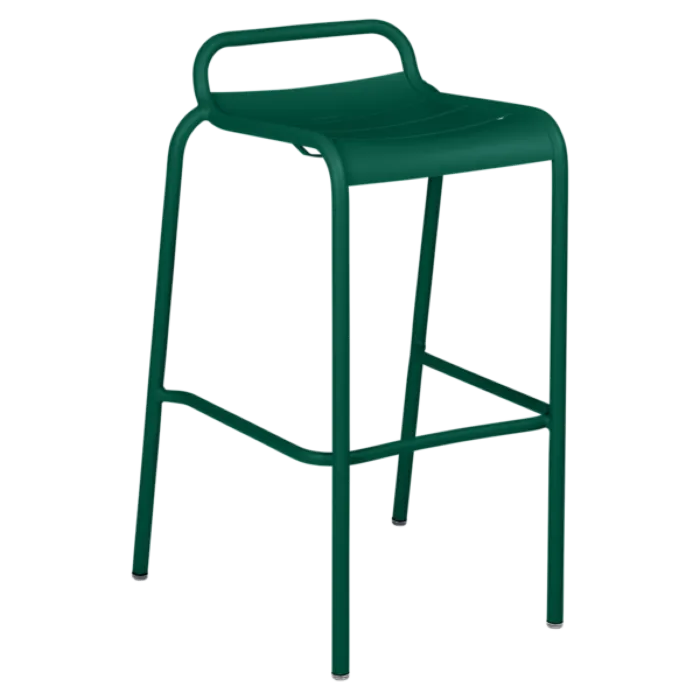 Koopje Fermob Luxembourg barkruk zonder rugleuning-Cedar Green