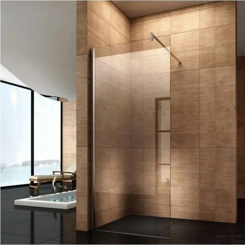 ACTIE Wiesbaden Douchewand Nano Coating Helder 40x200 Inloopdouche Rechtstreeks Van De Fabrikant