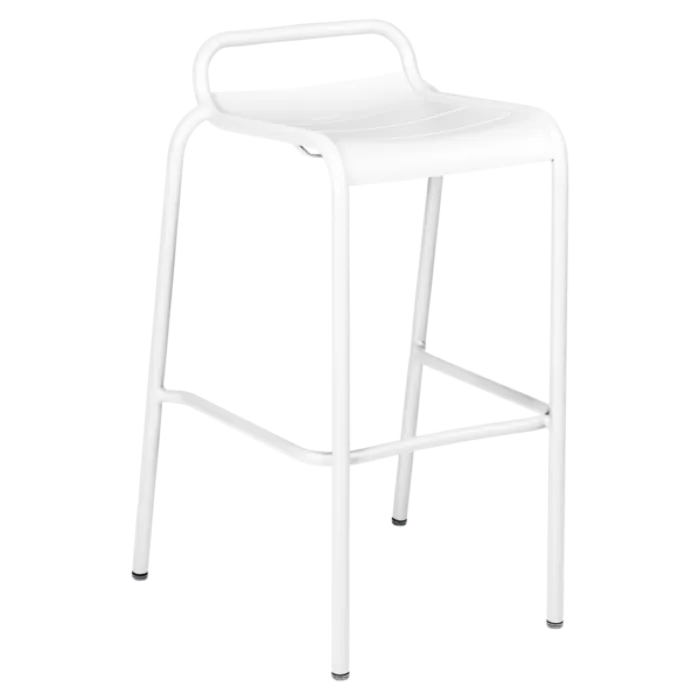 Fermob Luxembourg barkruk zonder rugleuning-Cotton white Premium