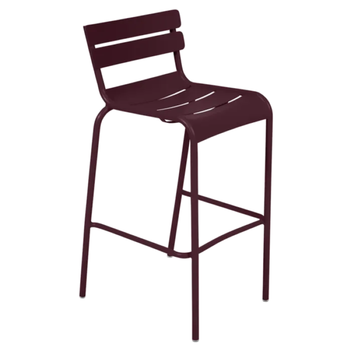Fermob Luxembourg barkruk-Black Cherry Goedkoop