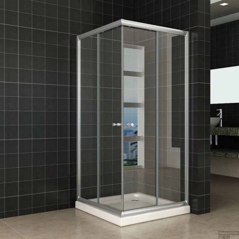 Wiesbaden Douchecabine Hoekinstap 90x90x190cm 5mm helder glas Merkproduct
