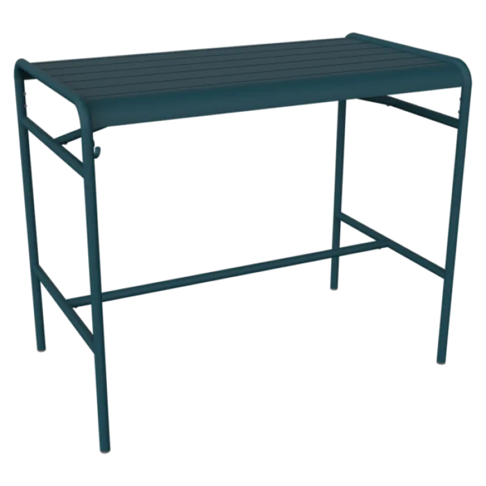 Fermob Luxembourg bartafel 126x73 cm-Acapulco Blue Beperkt Aanbod