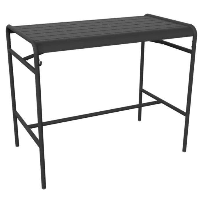 Fermob Luxembourg bartafel 126x73 cm-Anthracite Beperkt Aanbod