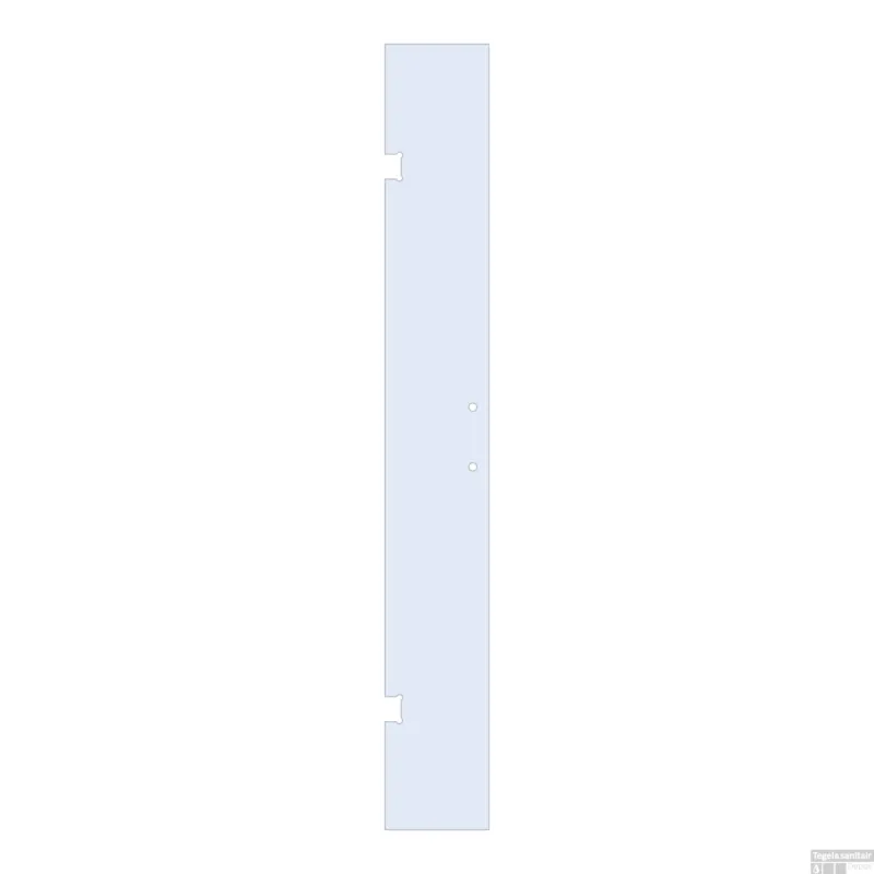 Exclusieve Aanbieding BRAUER Deur 45 helder glas geschikt voor tweepuntsgreep