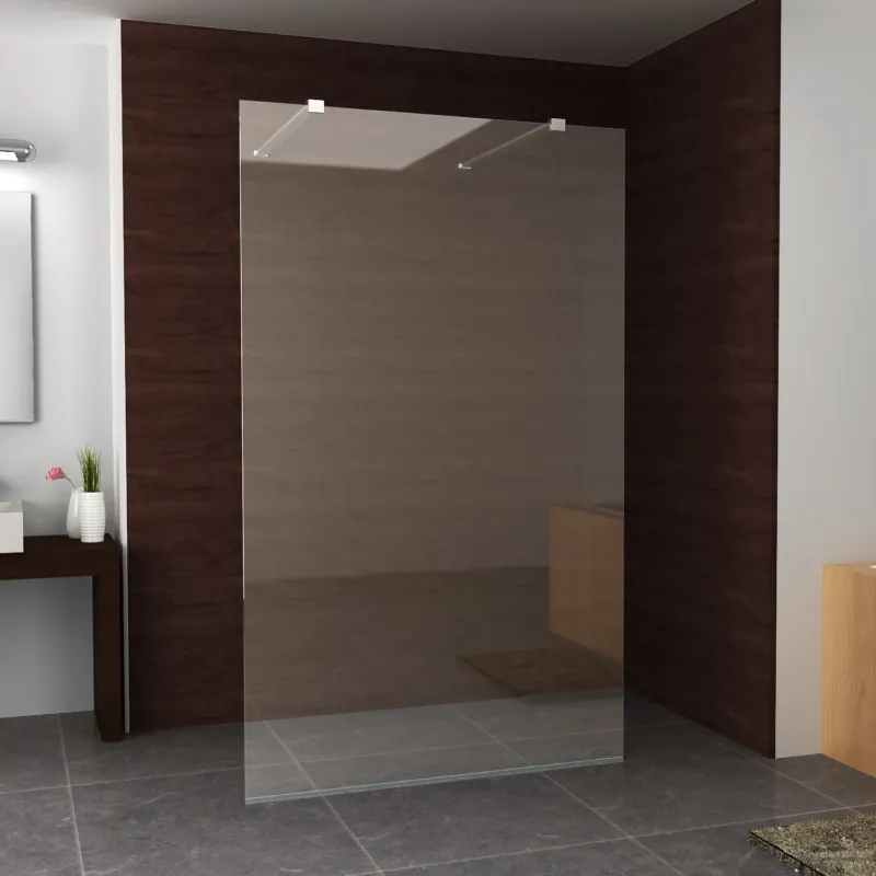 Dagaanbieding BWS Apollo Vrijstaand Douchewand 140x200cm 8mm NANO Coating