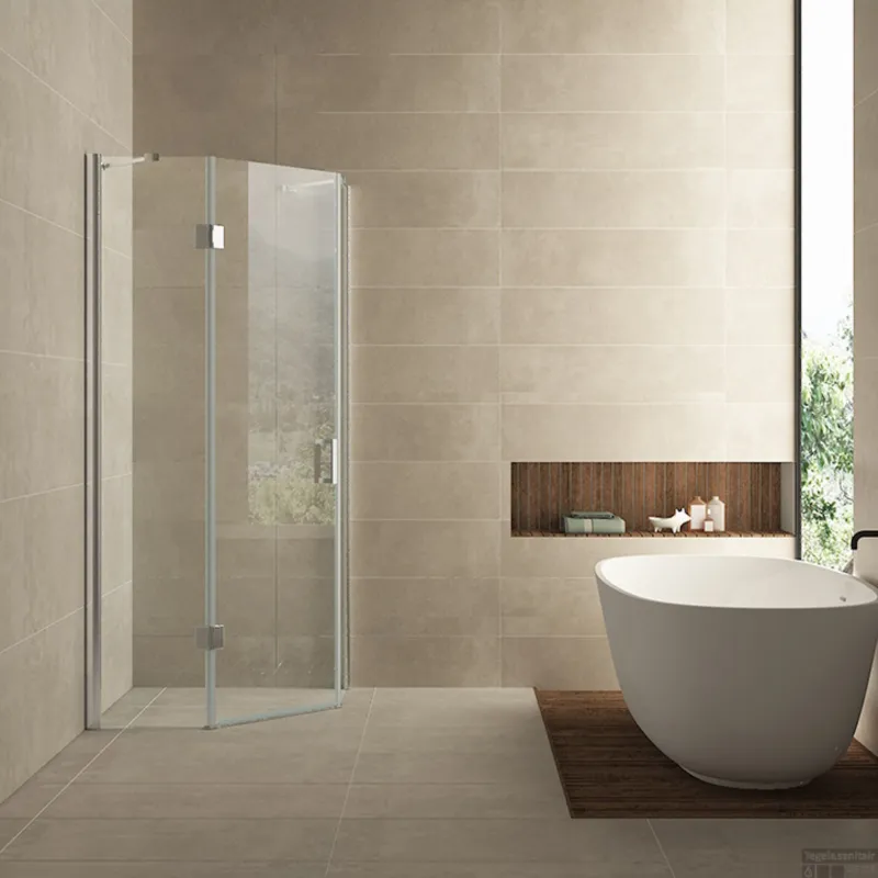 Nieuw Douchecabine Wiesbaden 5-hoek 100x100cm 8mm Nano glas