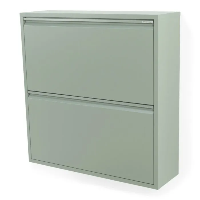 Beste Prijs Spinder Design Billy 2 schoenenkast-Dusty green