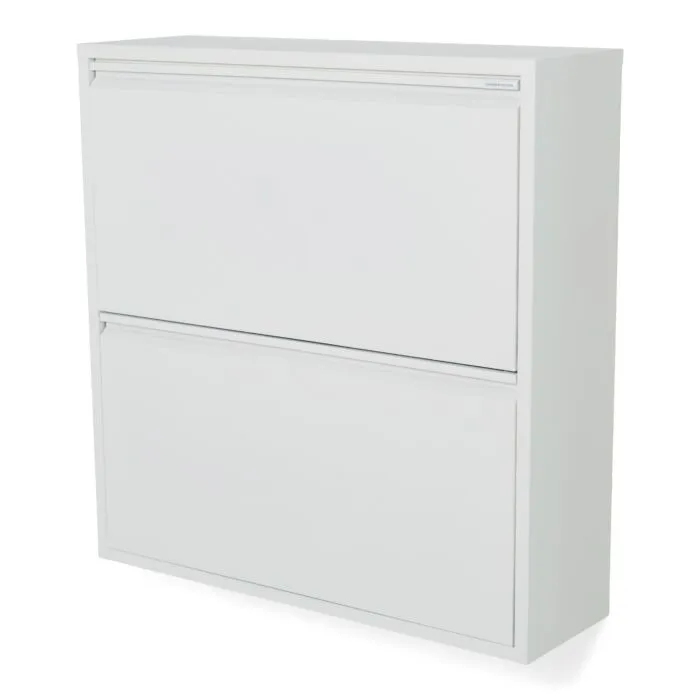 Spinder Design Billy 2 schoenenkast-Wit Direct Beschikbaar