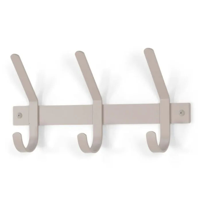 Laatste Kans Spinder Design Dexter 3 wandkapstok-Silky Taupe