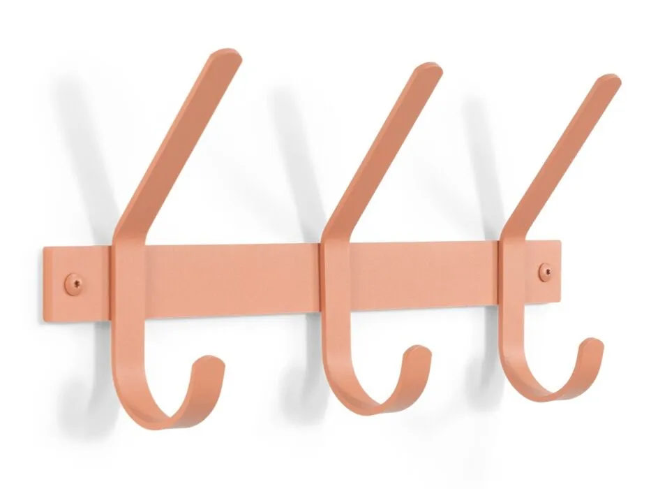 Lage Kosten Spinder Design Dexter 3 wandkapstok-Clay Terra