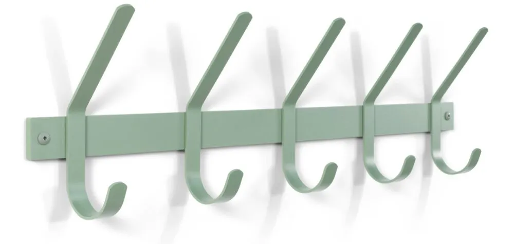 Goedkoop Spinder Design Dexter 5 wandkapstok-Dusty green