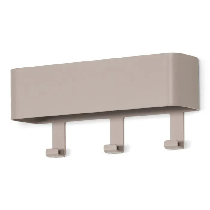 Express Levering Spinder Design Dax Play kapstok-Silky Taupe-3 haken
