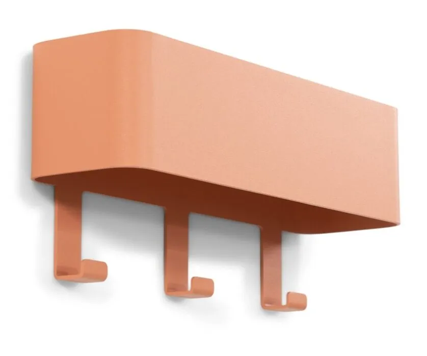 Nu Kopen Spinder Design Dax Play kapstok-Clay Terra-3 haken