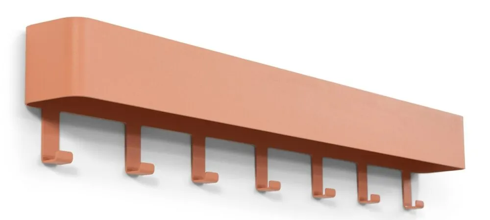 Koop Vandaag Spinder Design Dax Play kapstok-Clay Terra-7 haken