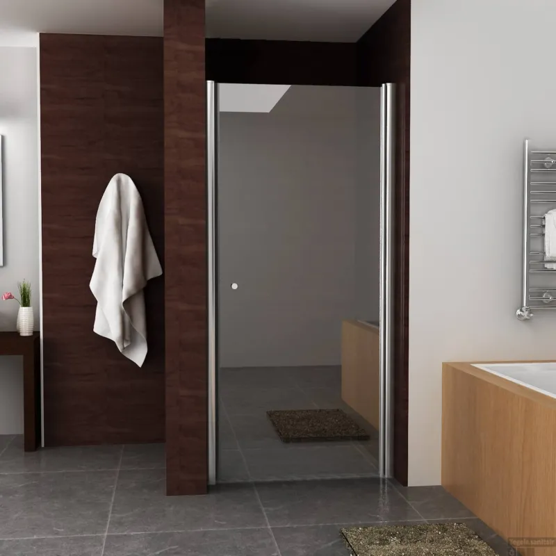 BWS Douchedeur Profiel 90x202cm 8mm NANO Coating glas Nisdeur Nu Kopen
