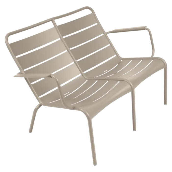 Fermob Luxembourg Lounge Duo Low fauteuil-Nutmeg Seizoensaanbieding