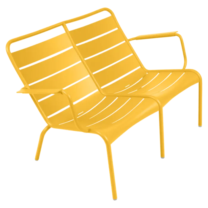 Dagaanbieding Fermob Luxembourg Lounge Duo Low fauteuil-Honey