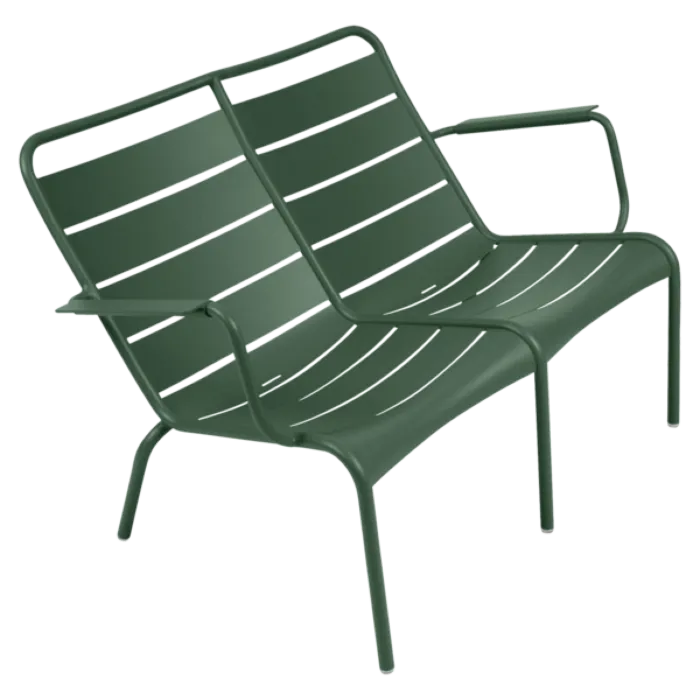 Koop Vandaag Fermob Luxembourg Lounge Duo Low fauteuil-Cedar Green