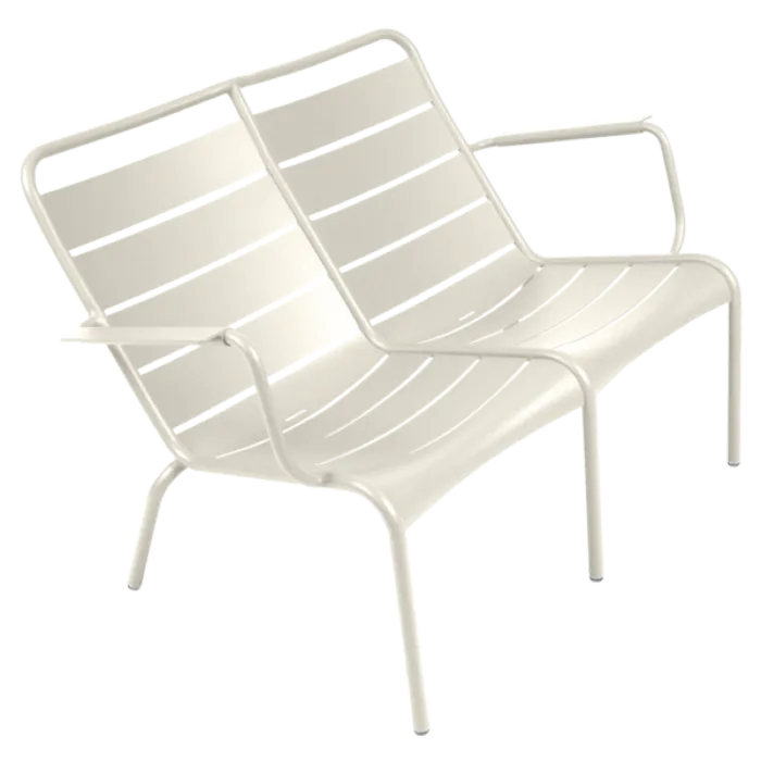 Alleen Vandaag Fermob Luxembourg Lounge Duo Low fauteuil-Clay Grey