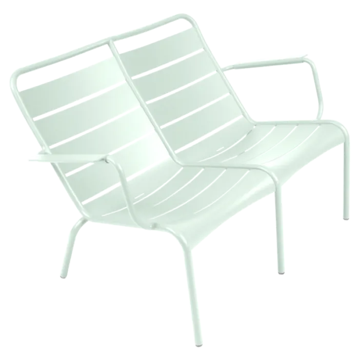 Fermob Luxembourg Lounge Duo Low fauteuil-Ice Mint Favoriet
