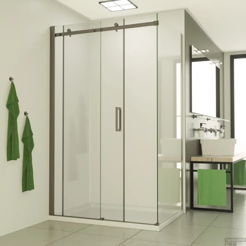 Alleen Vandaag Douchecabine BWS Supreme 110x90 cm Nano Coating RVS Profiel