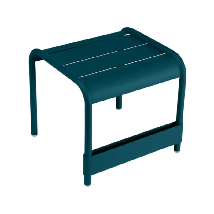 Fermob Luxembourg voetenbank 44x42 cm-Acapulco Blue Goedkoop
